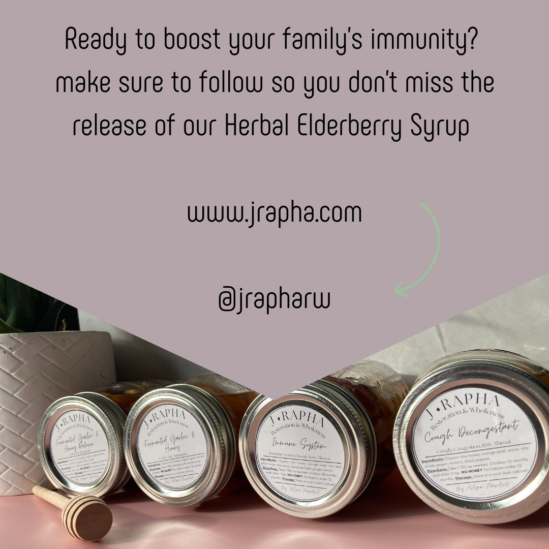 Herbal Elderberry Syrup