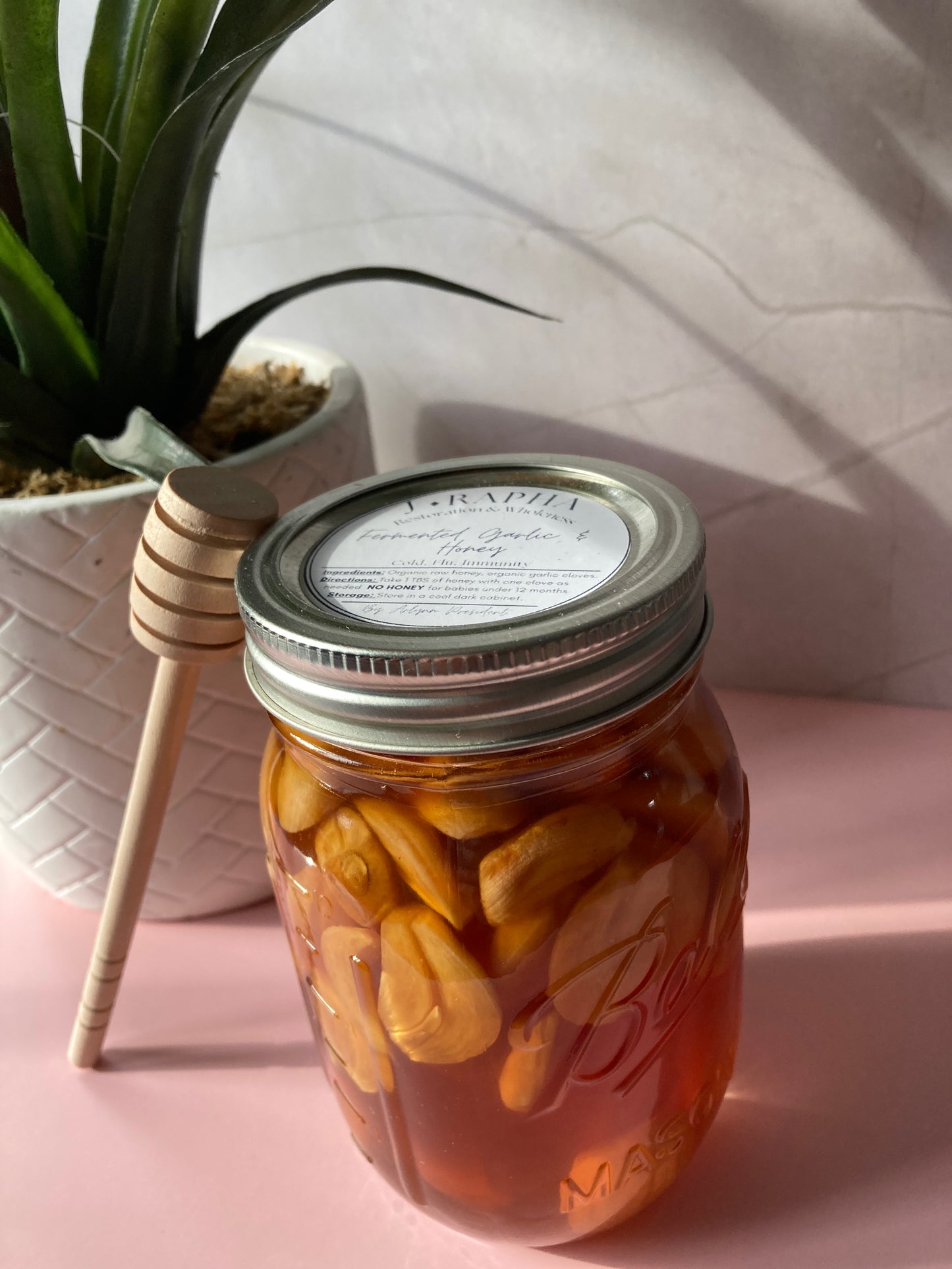 Fermented Garlic & Honey