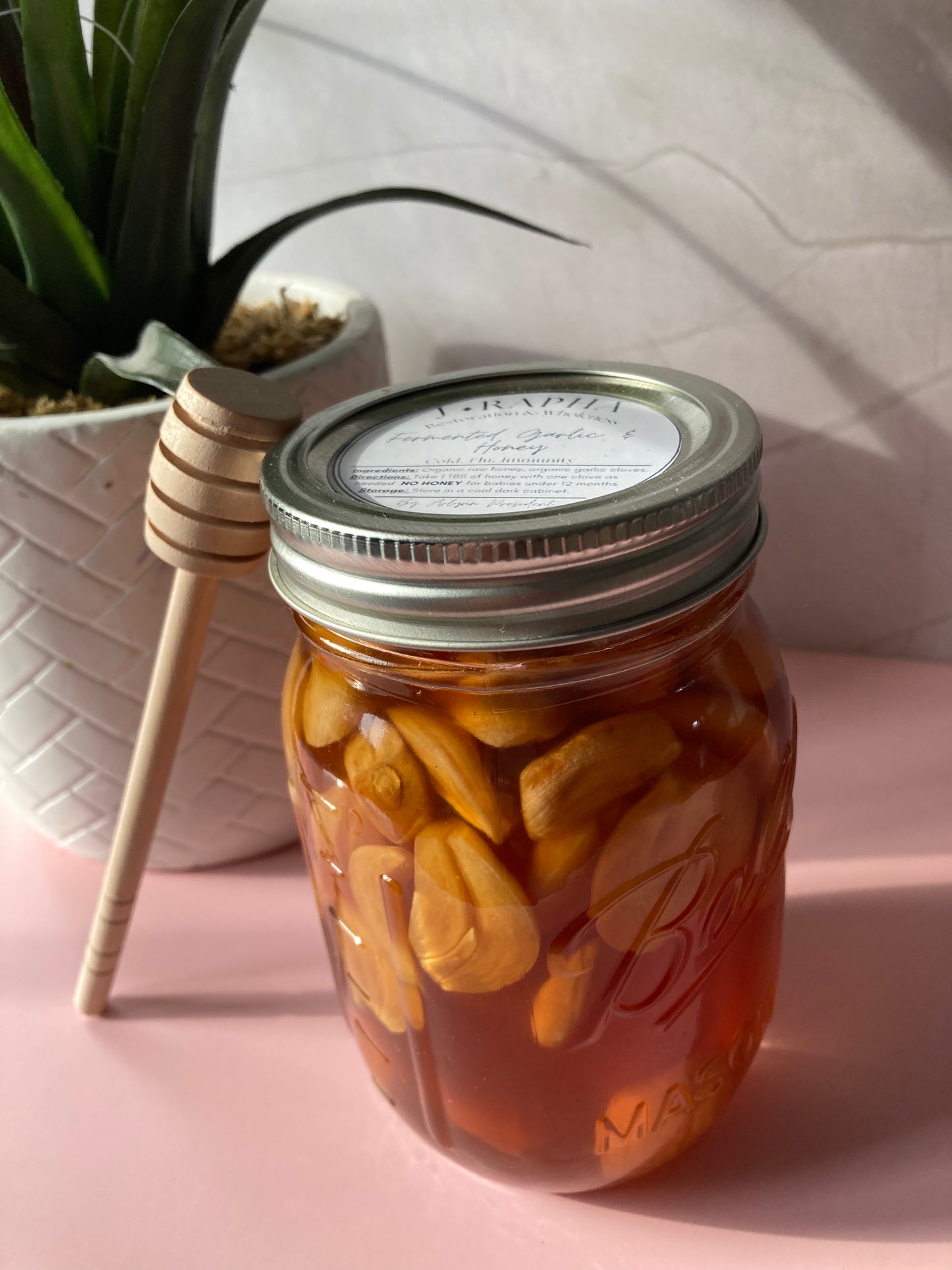 Fermented Garlic & Honey