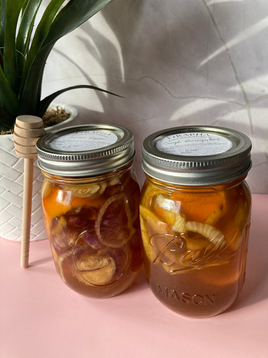 Fermented Garlic & Honey and Immune System Syrup Bundle