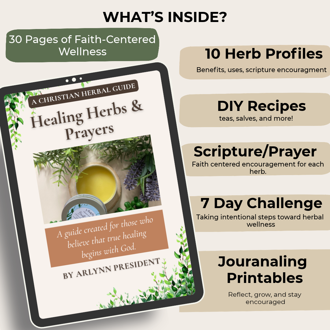 Healing Herbs & Prayers: A Christian Herbal Guide